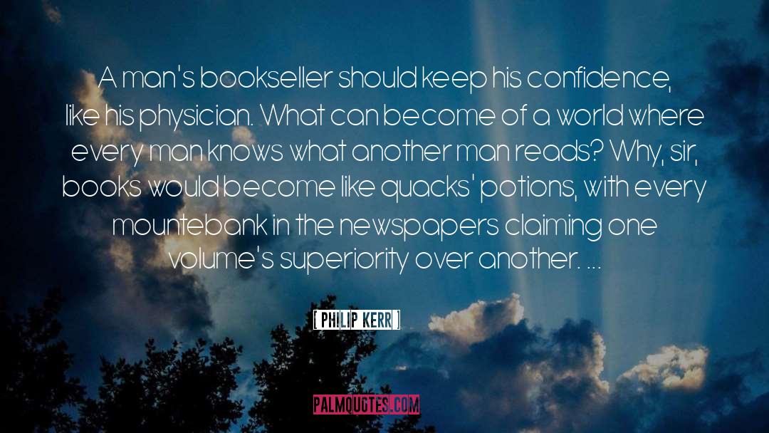 Bookseller quotes by Philip Kerr