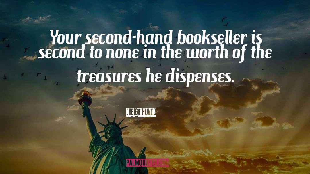 Bookseller quotes by Leigh Hunt