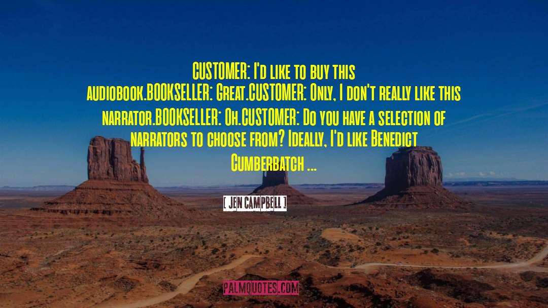 Bookseller quotes by Jen Campbell