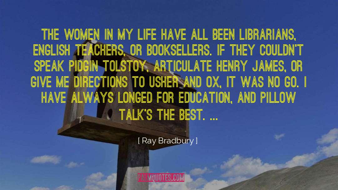 Booksellers quotes by Ray Bradbury