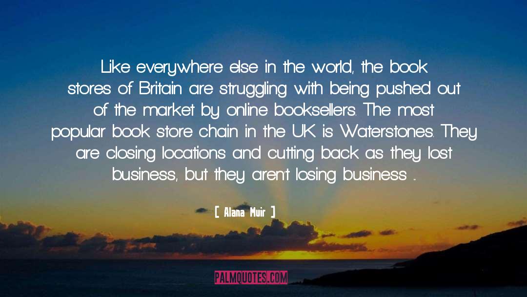 Booksellers quotes by Alana Muir