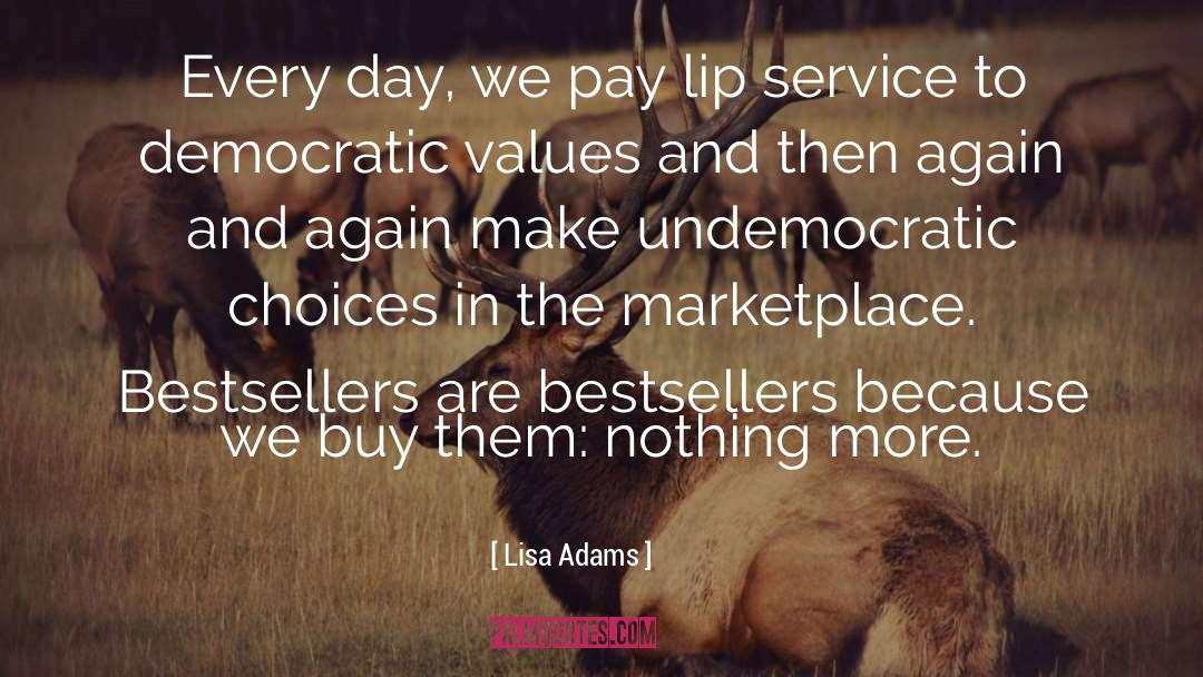 Bookselling quotes by Lisa Adams
