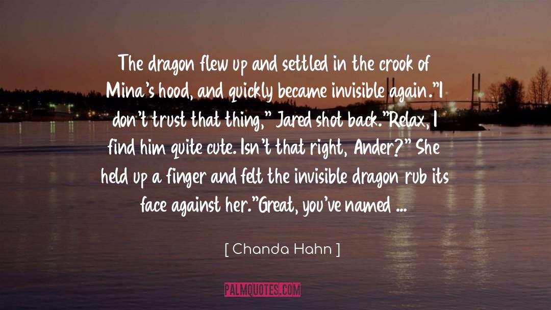 Bookshelf quotes by Chanda Hahn