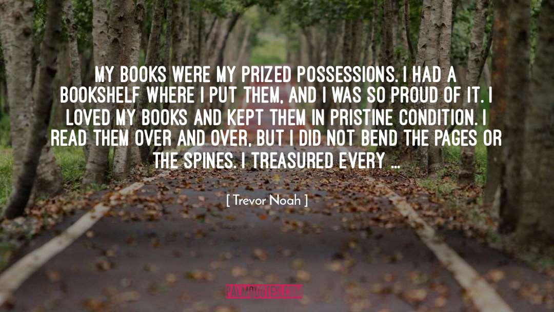 Bookshelf quotes by Trevor Noah