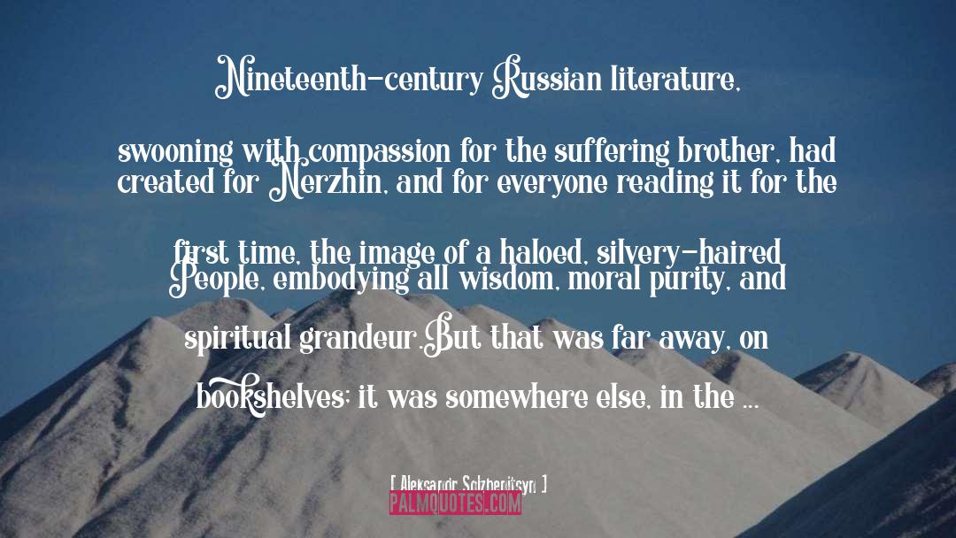 Bookshelves quotes by Aleksandr Solzhenitsyn