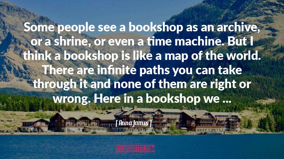 Bookshop quotes by Anna James