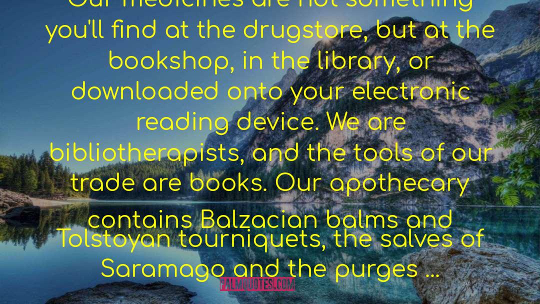 Bookshop quotes by Ella Berthoud & Susan Elderkin