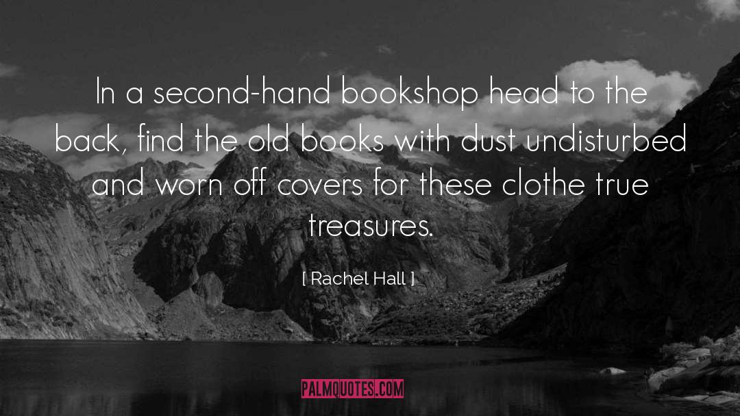 Bookshop quotes by Rachel Hall