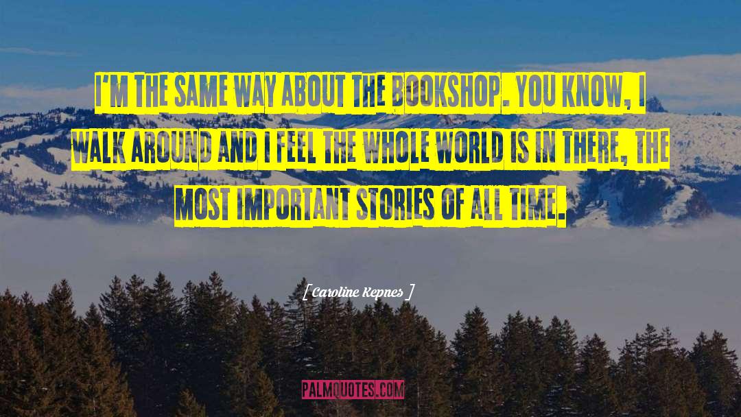 Bookshop quotes by Caroline Kepnes