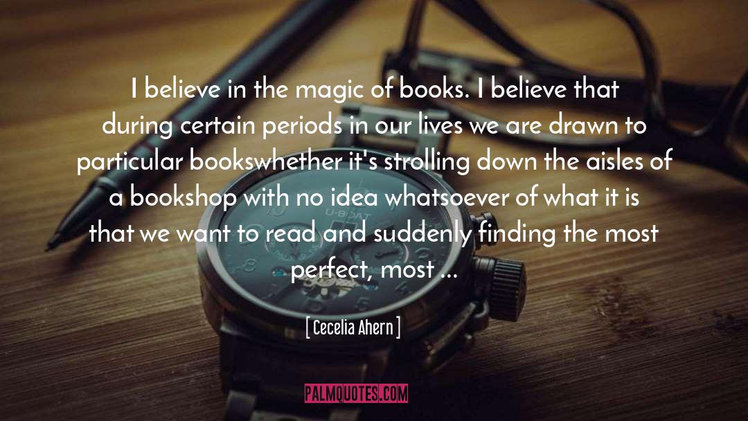 Bookshop quotes by Cecelia Ahern