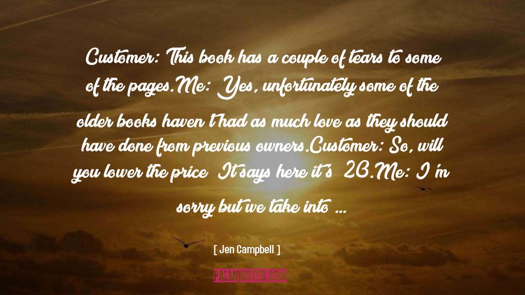Bookshop quotes by Jen Campbell