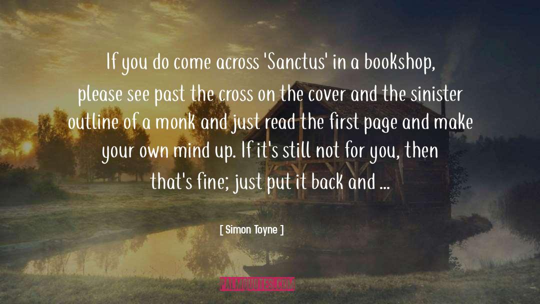 Bookshop quotes by Simon Toyne
