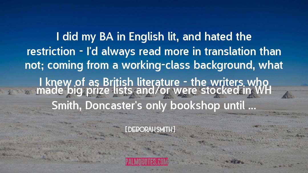 Bookshop quotes by Deborah Smith