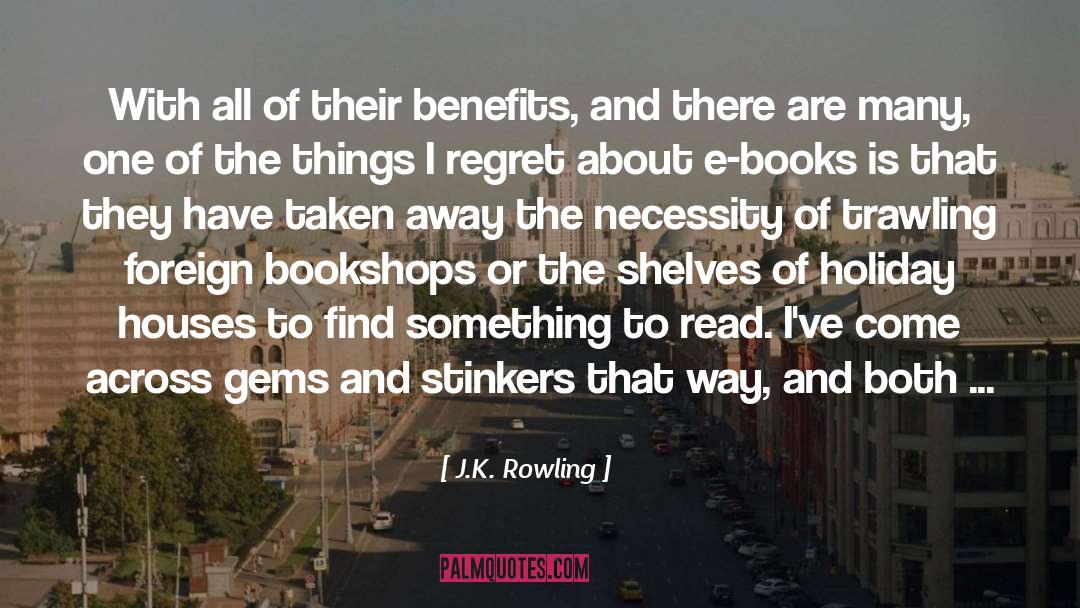 Bookshops quotes by J.K. Rowling