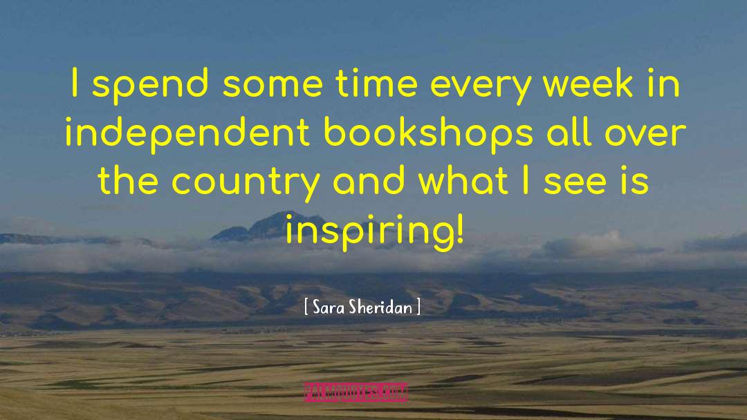 Bookshops quotes by Sara Sheridan