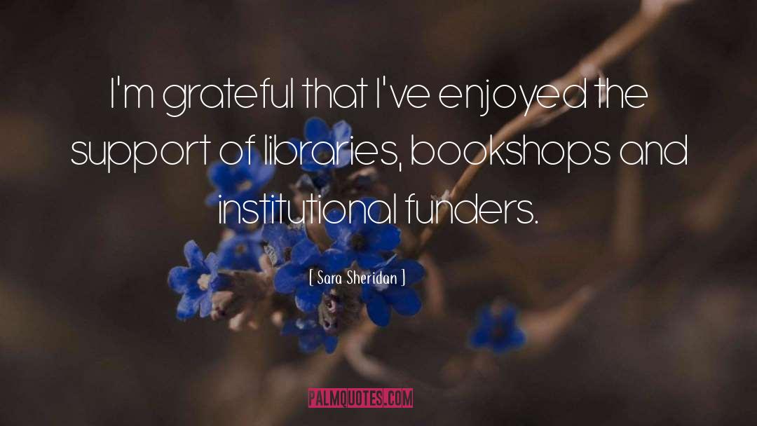 Bookshops quotes by Sara Sheridan
