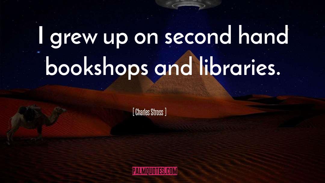 Bookshops quotes by Charles Stross