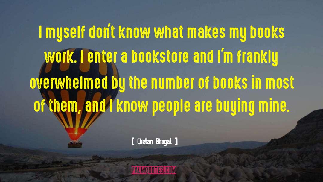 Bookstore quotes by Chetan Bhagat