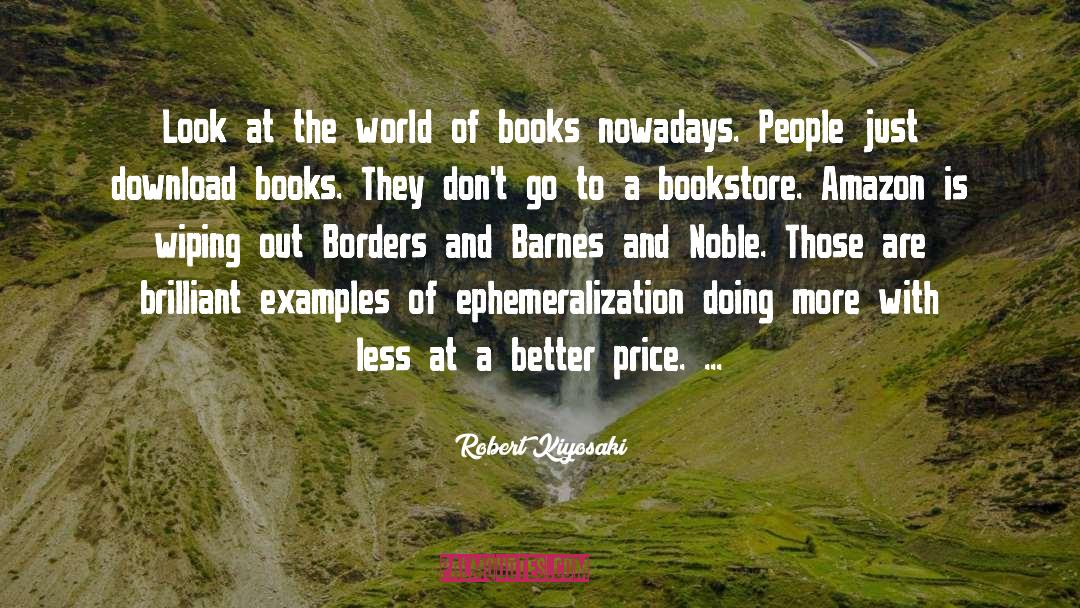 Bookstore quotes by Robert Kiyosaki