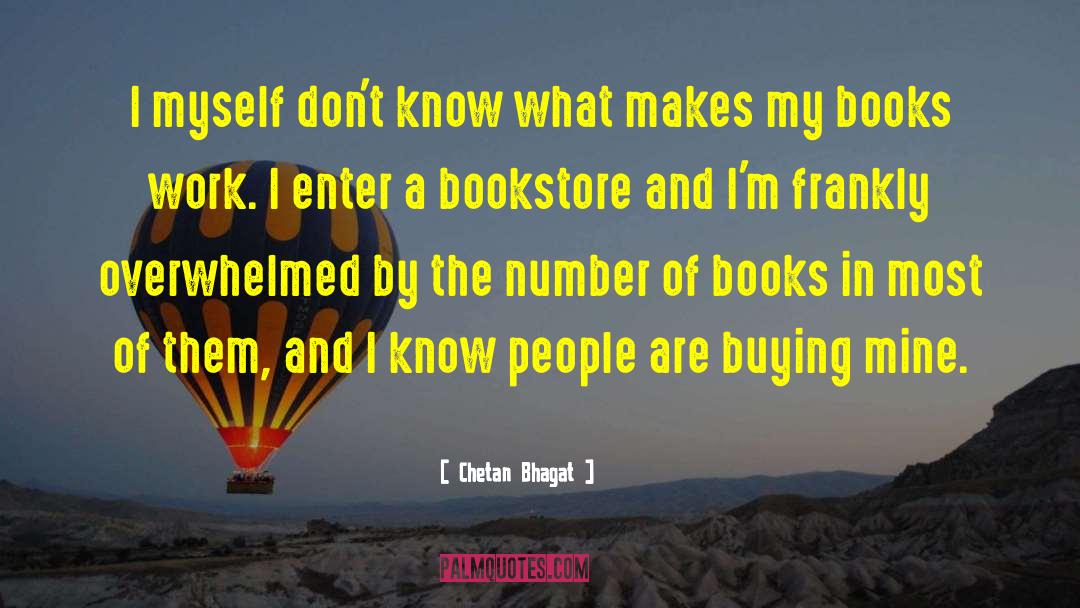 Bookstores quotes by Chetan Bhagat