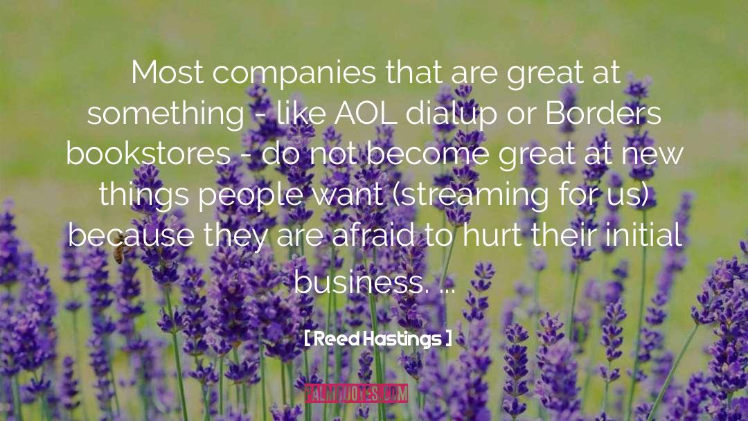 Bookstores quotes by Reed Hastings