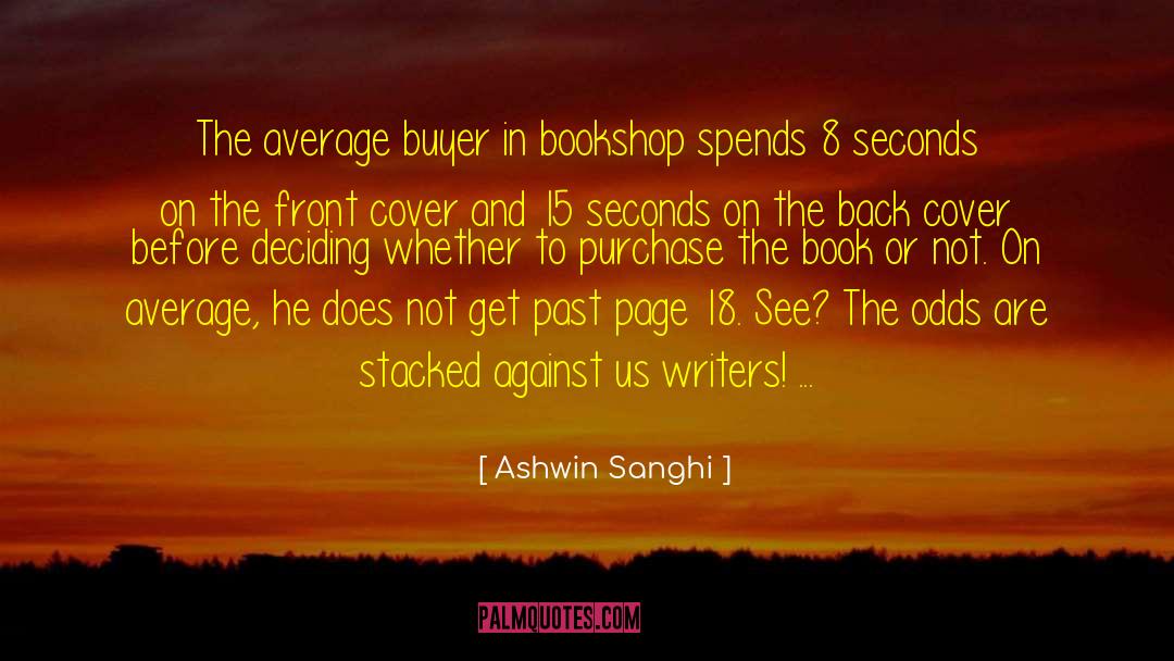 Bookstores quotes by Ashwin Sanghi