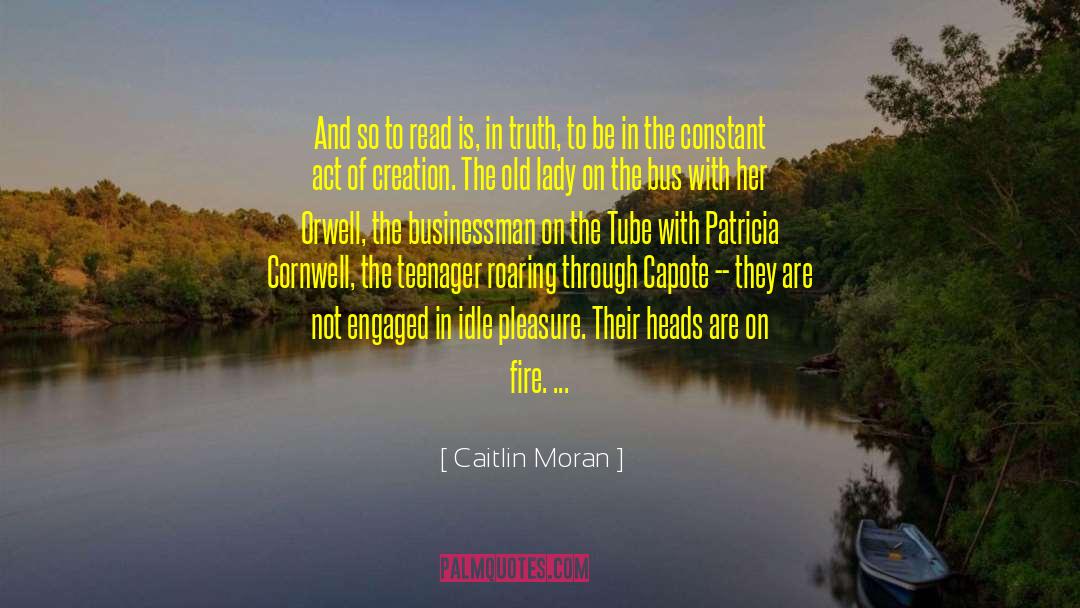 Bookworm quotes by Caitlin Moran