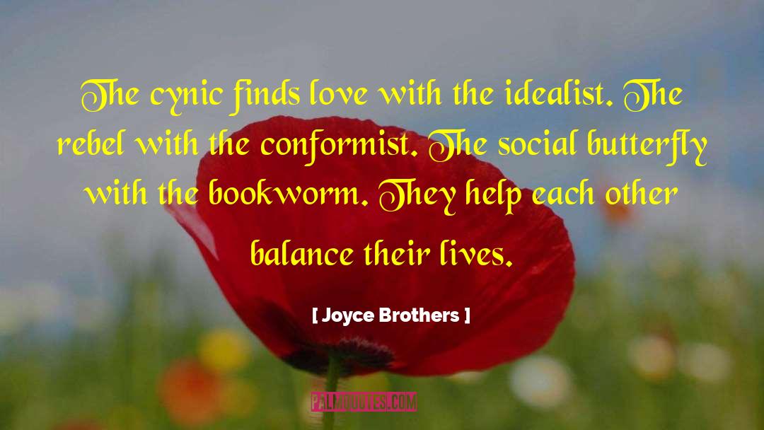 Bookworm quotes by Joyce Brothers