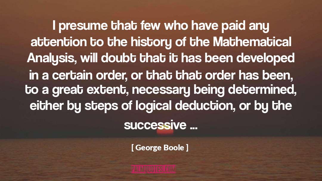 Boole quotes by George Boole