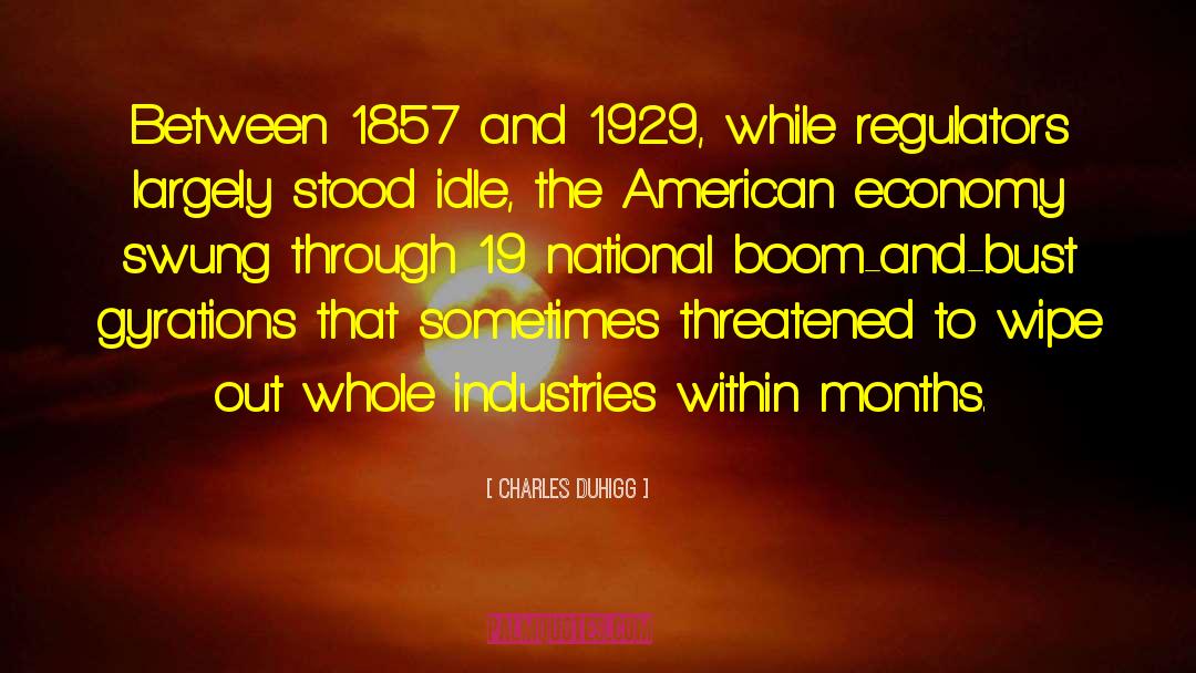Boom And Bust quotes by Charles Duhigg