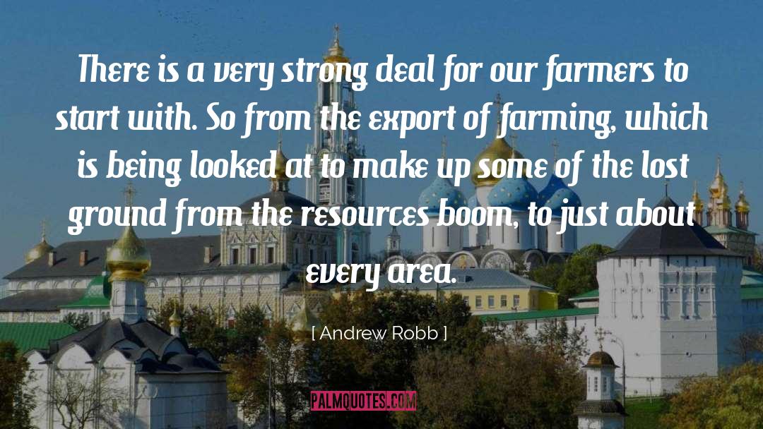 Boom quotes by Andrew Robb