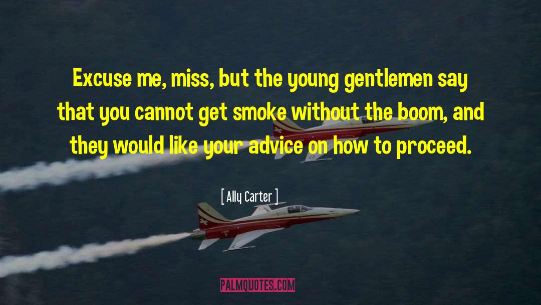 Boom quotes by Ally Carter