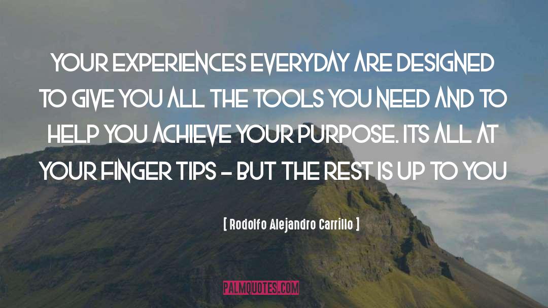 Boomer Life Tips quotes by Rodolfo Alejandro Carrillo