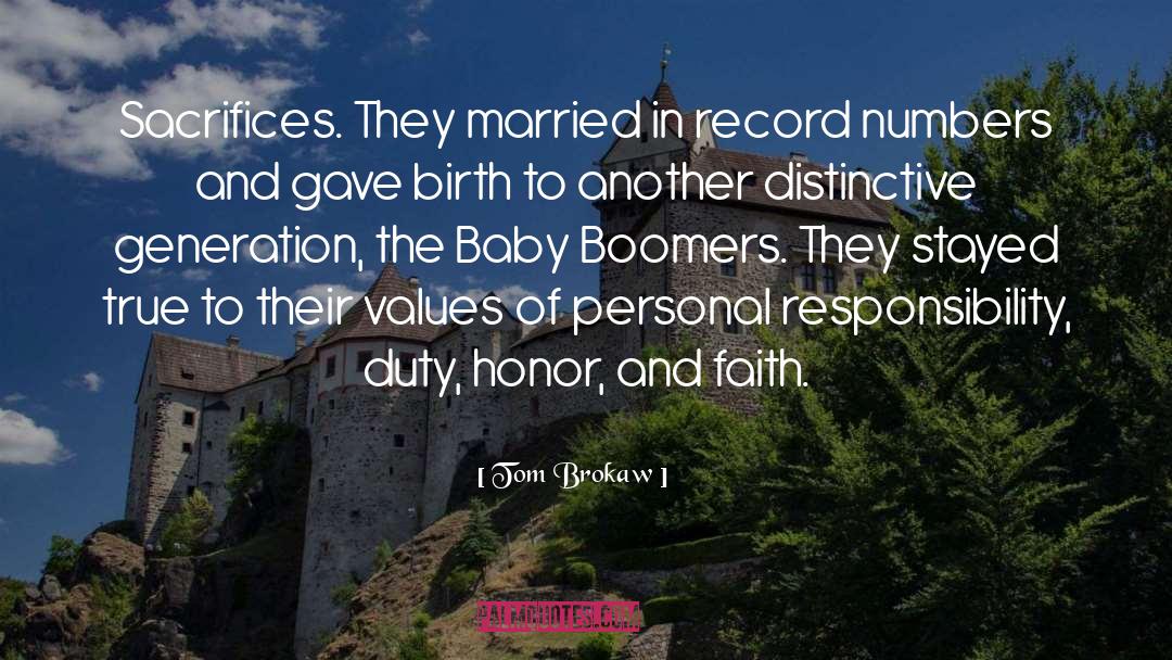 Boomers quotes by Tom Brokaw