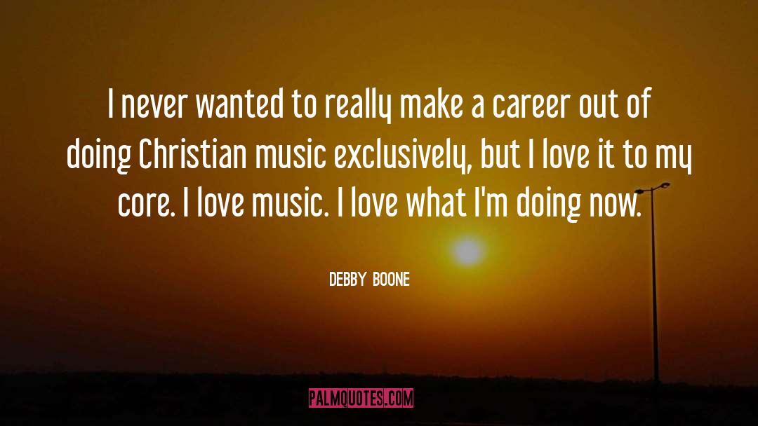 Boone quotes by Debby Boone