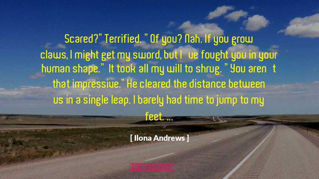 Boost quotes by Ilona Andrews