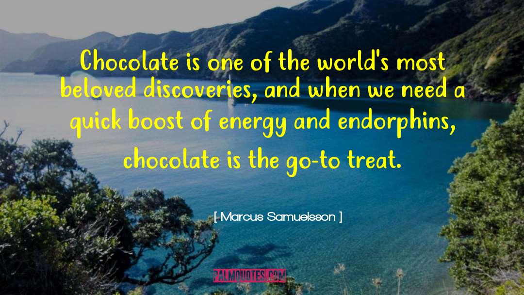 Boost quotes by Marcus Samuelsson