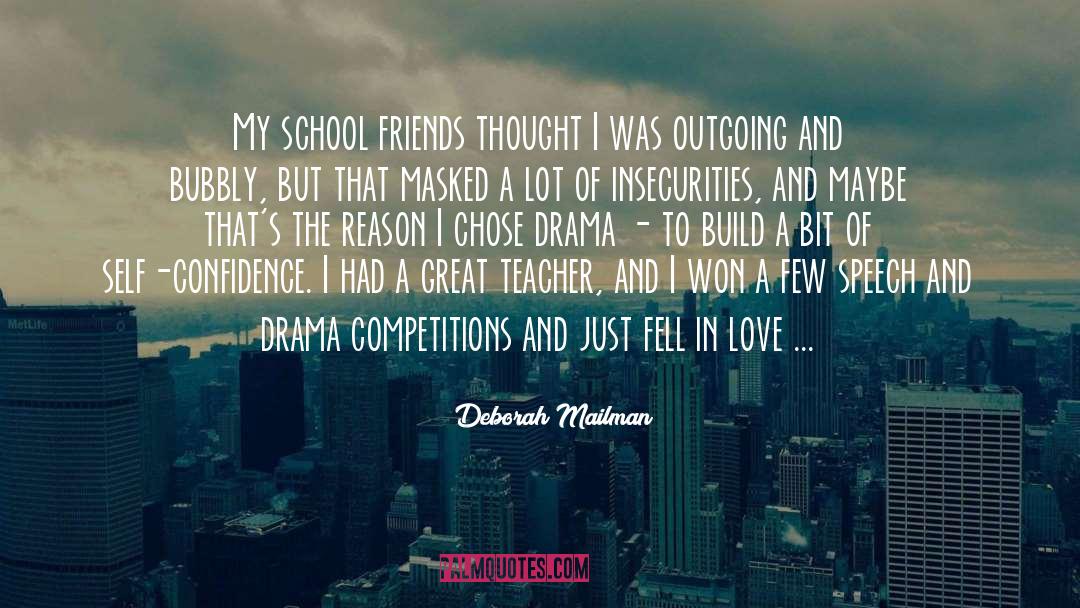 Boost Self Confidence quotes by Deborah Mailman