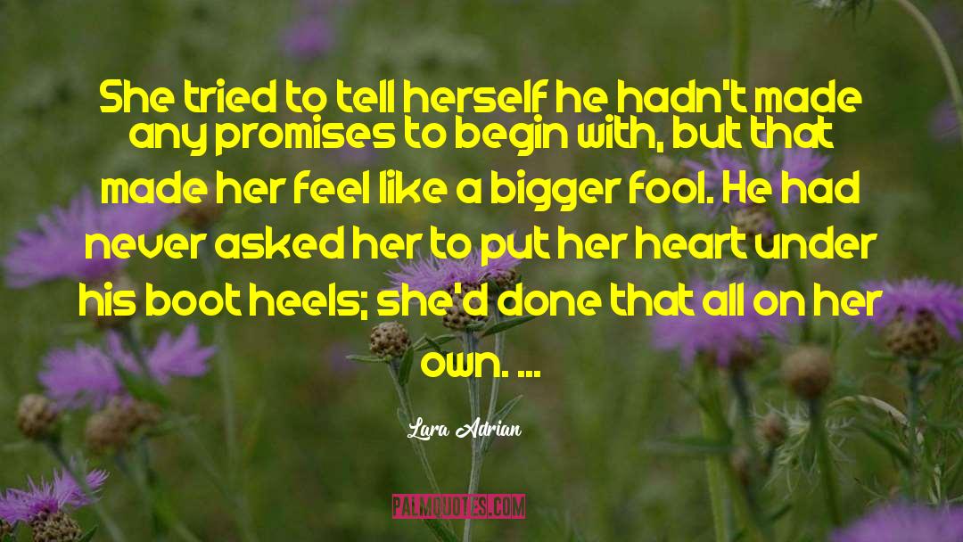 Boot Polisher quotes by Lara Adrian