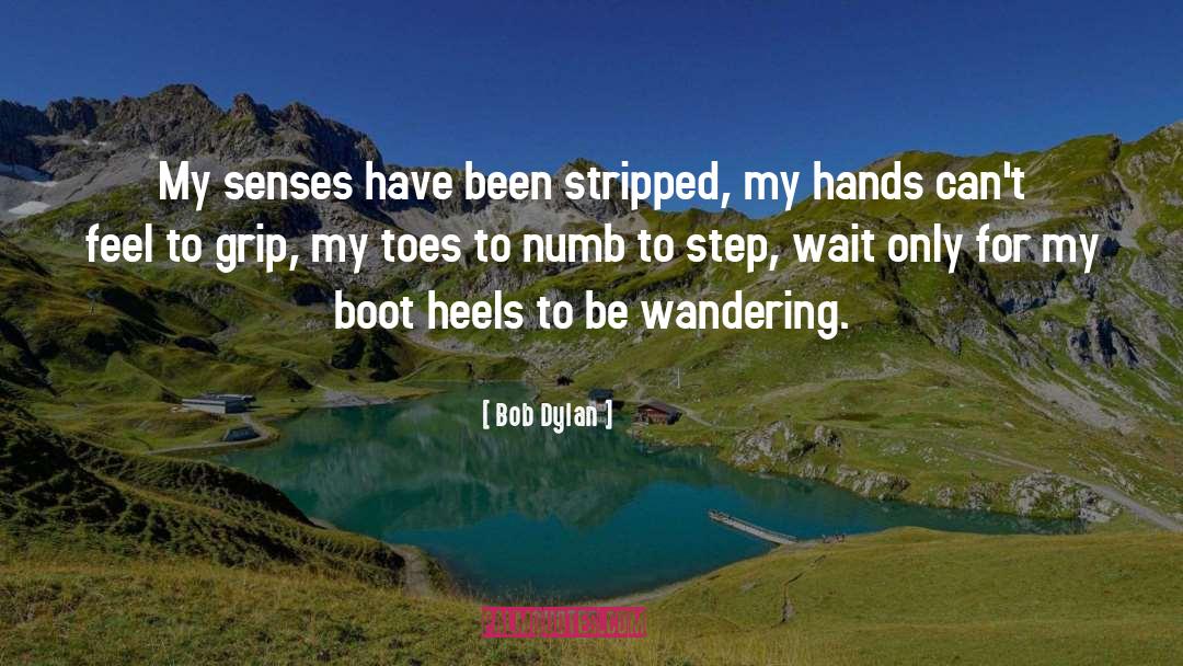 Boot quotes by Bob Dylan