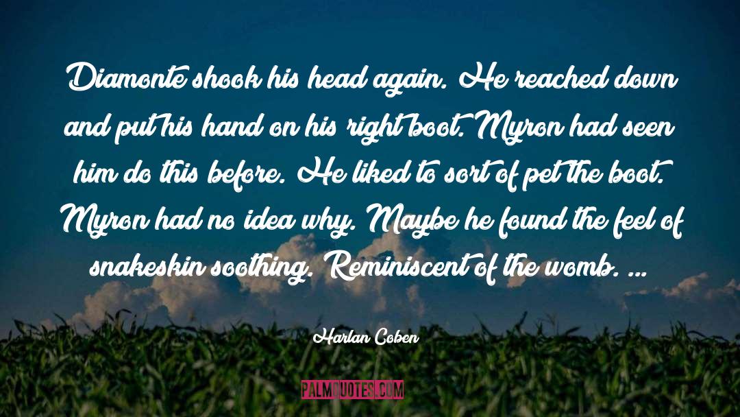 Boot quotes by Harlan Coben
