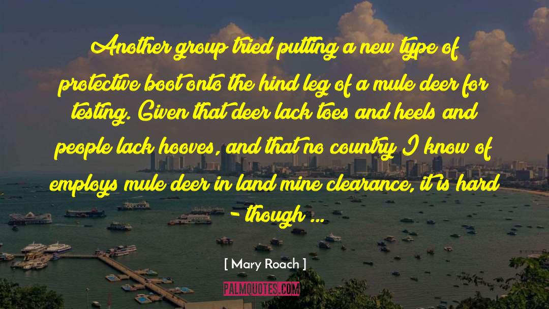 Boot quotes by Mary Roach