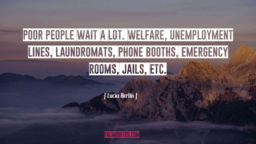 Booths quotes by Lucia Berlin