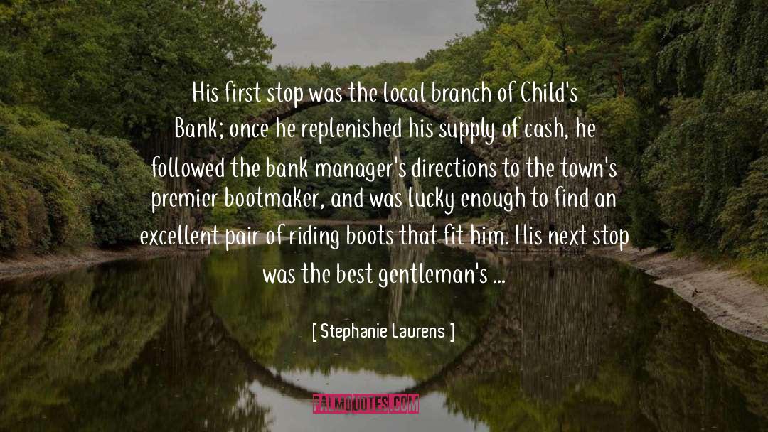 Boots quotes by Stephanie Laurens