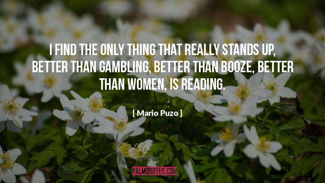 Booze quotes by Mario Puzo