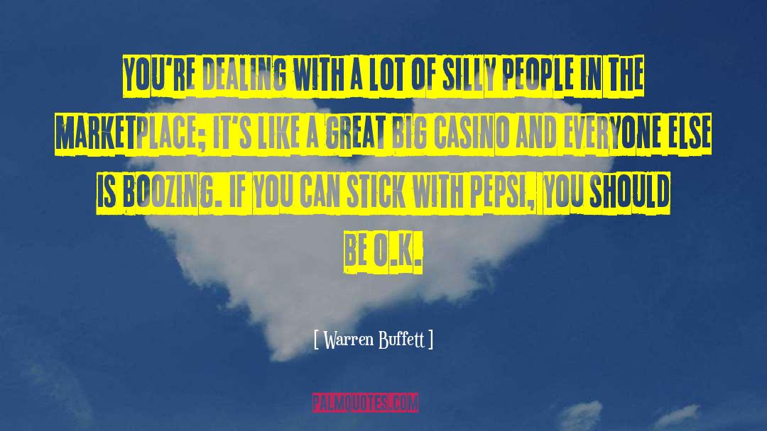 Boozing quotes by Warren Buffett