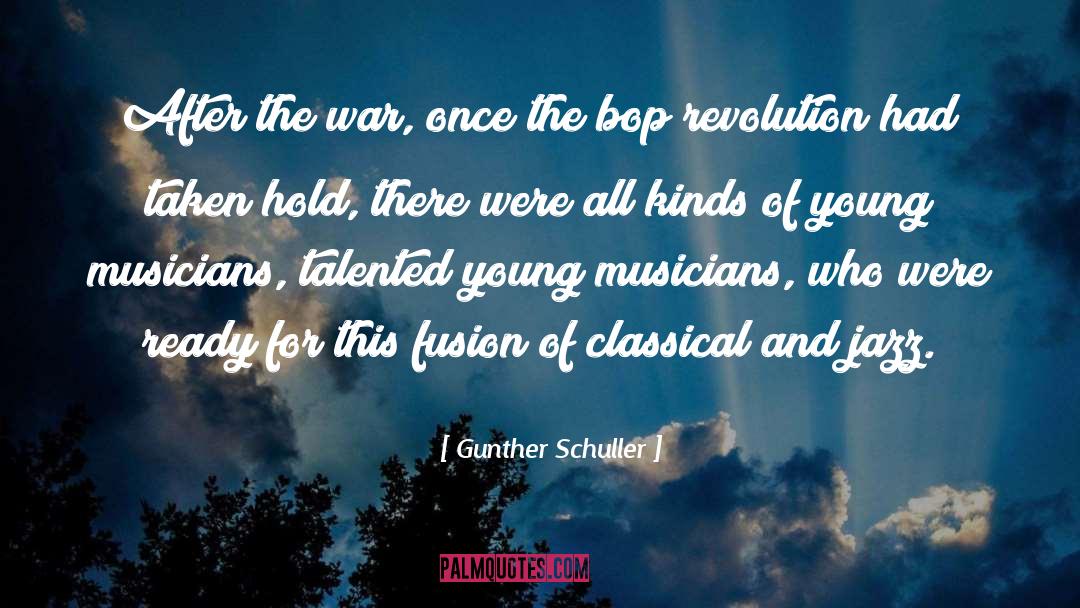 Bop quotes by Gunther Schuller