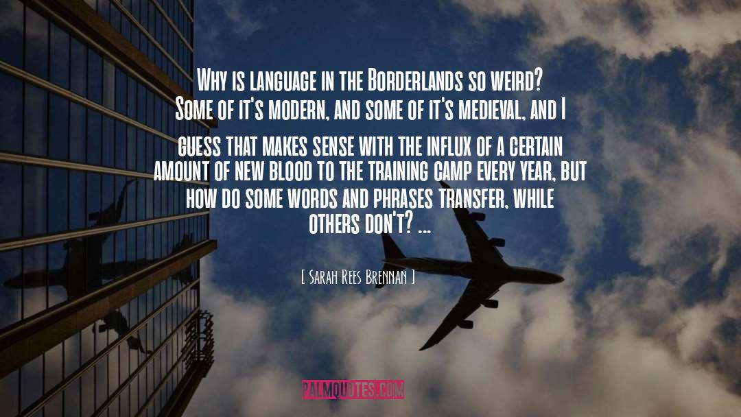 Borderlands quotes by Sarah Rees Brennan