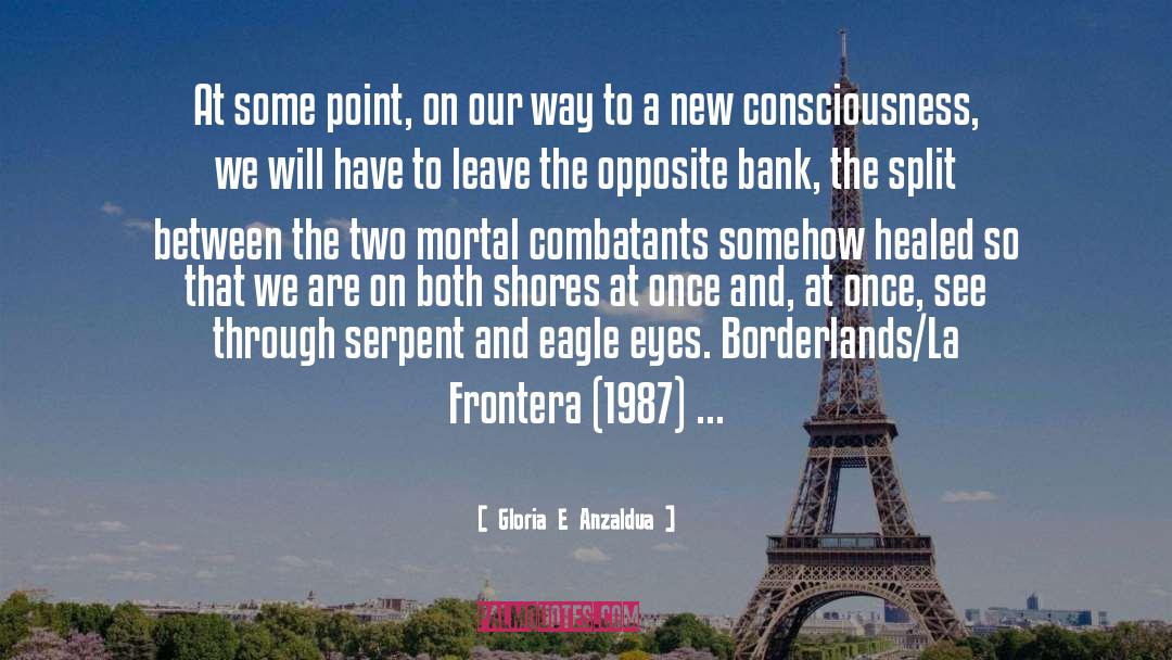 Borderlands quotes by Gloria E Anzaldua