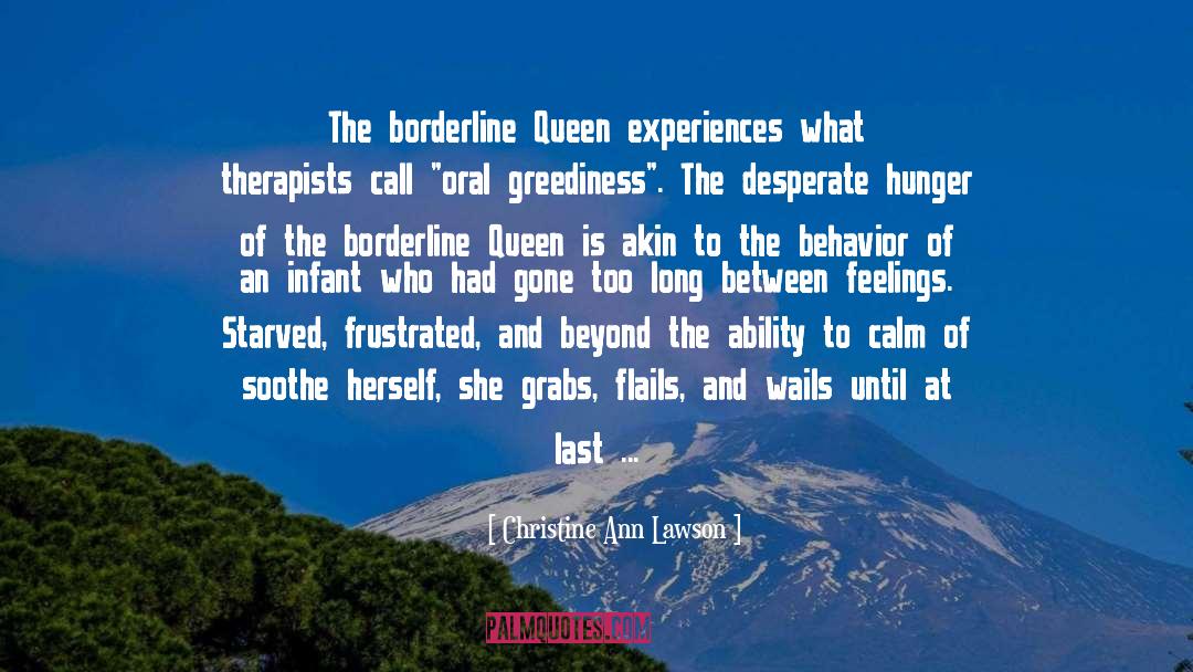 Borderline Personality Disorder quotes by Christine Ann Lawson